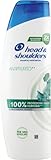 Head & Shoulders Anti-Schuppen-Shampoo gegen Juckreiz, 250 ml, für den täglichen Gebrauch. Bis zu 100% Schutz vor Schuppen. Klinisch getestet. Für alle Hauttypen und Haare. Frisches Gefühl