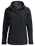 Vaude Damen Women's Rosemoor 3in1 Jacket Doppeljacke, Black, 34