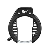 AXA Ren 2 Rahmenschloss Retractable – Sicherheitsstufe 5 – Extra breite Öffnung 61 mm – Schlüssel ist abziehbar – Schwarz