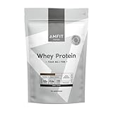 Amazon-Marke: Amfit Nutrition Molkeproteinpulver, Cookies and Cream, 75 portions, 2.27 kg (1er Pack)