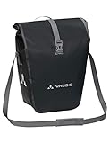 VAUDE Fahrradtasche für Gepäckträger Aqua Back Single 1 x 24 L in Schwarz, Hinterradtasche wasserdicht, Fahrrad Gepäckträgertasche hinten, einfache Befestigung – Made in Germany