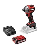Einhell Professional Akku-Schlagschrauber TP-CI 18/250-C Li BL Power X-Change (18 V, 250 Nm Drehmoment, Innensechskant-Aufnahme, LED-Licht, inkl. 4,0 Ah PLUS Akku & Ladegerät)