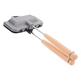 ABOOFAN Sandwichpfanne Elektrischer Sandwichmaker Burgerhersteller Tamagoyaki-Pfanne Sandwich-Backform brotbackform kuchen Snackpfanne nützliche Sandwichform Aluminiumlegierung Dark Grey