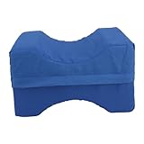GLOGLOW Kniekissen, bequeme Unterstützung, Beinpositionierer für Seitenschläfer, ideal für Hüftgelenk, Schmerzlinderung im unteren Rücken, Schwamm-Knie-Keilkissen für Schlafzimmer, Schlafen