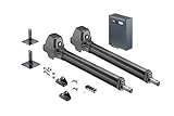 SOMMER twist M S3 black Set 2flg. Drehtorantrieb