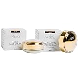 CALINACHI Anti-Aging Tagescreme SPF 30 + Nachtcreme Set 2x50 ml – Matrixyl Synthe’6, Q10, Vitamin C & Hyaluron + Vitamin E | Day & Night Gesichtspflege für reife, empfindliche Haut | UVA/UVB Schutz am