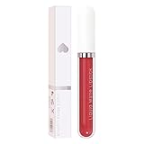 Lippenschutz Feuchtigkeit glänzender Becher 18 Lippenstifte antihaftfarbe sexy lang anhaltende Schönheit Ganz Lippenwebe- langlebige Frauen Lipgloss Mädchen Teenager Geschmack (E, One Size)