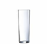 TableRoc 700320 Kölner Stange Bierglas, 260 ml, mit Füllstrich bei 0,2l, Glas, transparent, 12 Stück