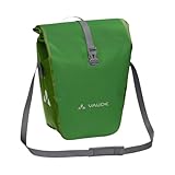 VAUDE Fahrradtasche für Gepäckträger Aqua Back Single 1 x 24 L in Grün, Hinterradtasche wasserdicht, Fahrrad Gepäckträgertasche hinten, einfache Befestigung – Made in Germany