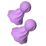 Axcroo 1 Paar Nippelsauger Vakuum Pumpe Silikon Brustwarzensauger Nippel Sucker Set Extrem Brustwarzen Vergrößerung Frau Brust Saugen Klitoris Stimulation Sauger SM Sexspielzeug für Frauen (Schwarz)