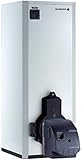 Stahl-Ölbrennwertkessel Schornstein Premys De Dietrich 27 kW + 100 l Tank mit Brenner