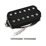 FLEOR Schwarze Gitarren-Humbucker-Tonabnehmer Alnik 5 Bridge-Tonabnehmer 14-15k