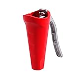 Sank Schwanhaus Multifunktionaler Walnussöffner, Nussknacker für Walnüsse und Haselnüsse, Nusszange aus Metall, Walnussknacker, Walnuss-Cracker-Nussknacker (ROT), E01,Eine Größe für alle