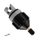 SUP Pumpenadapter,SUP Ventil Adapter für Kompressor,Schlauchboot Motor Zubehör,Luftpumpe Adapter Luftventiladapter Elektrisch,Ventiladapter für Stand Up Paddling Board,Paddelboard,Kajak