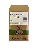 Roggenmehl Type 1150 Roggenmehl in Bäckerqualität (12,5 kg)