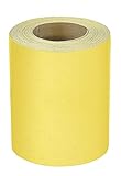 Mirka Yellow Schleifpapier Schleifrolle / 93mm x 5m / 1 Rolle / P180 / Schleifen von Hartholz, Weichholz, Farbe, Spachtel, Kunststoff