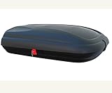 Dachbox Auto Gepäckbox Autobox Gepäck Dachkoffer Dach Box VDP-BA400 - Dachkoffer 400 Liter inkl. Zubehör - Autokoffer im Carbonlook - abschließbar Zentralverriegelung - universal für PKW Van SUV