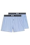 BOSS Herren Boxershorts, Modern, Open Blue 471, L