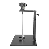 Pneumatischer Farbmischer mit verstellbarer Höhe und Ständer, 2600 U/min Rührwerk für effizientes Beschichten und Mischen von Tinte in 20L Eimern