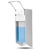 TIDEVAN Seifenspender 500 ml Seifenspender Wand Desinfektionsmittelspender Seifenspender Wandmontage Soap Dispenser Shampoo Lotion Handseifenspender für Küchen und Bad, Mehrweg Seifenspender