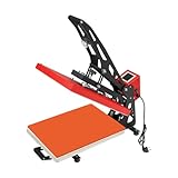 Atnhyruhd 2500W Hitzepresse Transferpresse Heat Press Heißpresse Bügelmaschine Wärmeübertragungsmaschine Hemdenbügelmaschine DIY Mulitifunktional Sublimation Wärmepresse 0-250℃ Arbeitsgröße 40 * 50cm