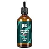 Omega 3 Algenöl mit 998mg DHA & 535mg EPA pro 2.5ml // 100...