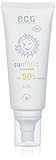 eco cosmetics Kids Sunspray LSF50+, wasserfest, vegan, ohne Mikroplastik, Naturkosmetik für Gesicht und Körper, 1 x 100 ml