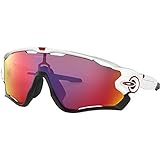 Oakley Unisex-Erwachsene Jawbreaker Sonnenbrille, Weiß (Blanco Brillo), One Size