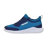 Kempa Kourtfly Junior - Jungen un Mädchen Hallen-Schuhe Handball-Schuhe - Rutschfester Sohle für Indoor-Aktivitäten - ideale Stabilität