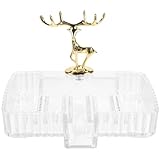 DEARMAMY Seifenhalter Duschseifenschale aus Transparentem Kunststoff Kleine Seifenbox für Badezimmer und Dusche Hygienische Seifenablage mit Ablauflöchern