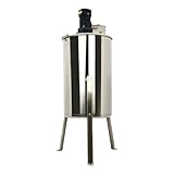 Elektrischer Honigschleuder, 2/4 Rahmen, 140W 220V Edelstahl Honigextractor mit Deckel, Tangential Honig Schleudern, Imkerei Schleuder für Hobby & Profi, für Geschäften, Hause Verwendet Werden