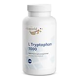 L-Tryptophan - L Tryptophan hochdosiert 1000mg je Tablette - 120 vegane Tabletten - Aminosäure aus pflanzlicher Fermentation - ohne unerwünschte Zusätze, glutenfrei und laktosefrei - vitaworld