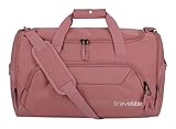 Travelite Kick Off Weekender Reisetasche M 50 cm, rosé