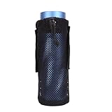 Tragetasche für Wasserflaschen, faltbar, auslaufsicher, tragbar, auslaufsicher, für Herren, Outdoor, Reisen, Wandern, Camping, Schwarz, Refer to Description, Unisex