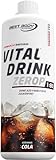 Best Body Nutrition Vital Drink ZEROP® - Cola, Original Getränkekonzentrat - Sirup - zuckerfrei, 1:80 ergibt 80 Liter Fertiggetränk, 1000 ml