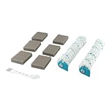 Reinigungszubehör-Set für Leifheit Akku-Wischer Regulus für Aqua für PowerVac enthält Bürstenwalzen und Schwammfilter