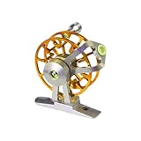 Winter Angelrad Fliegenrollen Tackle Fliegenaluminium Für Forellenrollen Für Wintereis