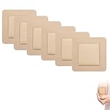 Dekubitus Pflaster, Schaumverband 5×5cm, 6 Stück Silikon Pflaster, Wundpflaster für leichte Wunden, atmungsaktiv, angenehm zu tragen und ideal für den täglichen Gebrauch