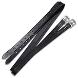 Brama West Steigbügelriemen aus Leder - 125/135/145cm - Paar - Bügelriemen - schwarz (135cm)