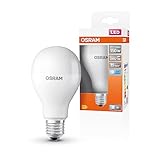 OSRAM LED Star Classic A150 LED Lampe für E27 Sockel, Birnenform, matte Optik, 2452 Lumen, kaltweiß (4000K), Ersatz für herkömmliche 150W Glühbirnen, nicht dimmbar, 1er-Pack