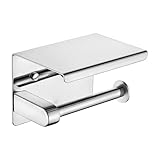 Ibergrif Toilettenpapierhalter mit 2 Montagemethoden (3M...