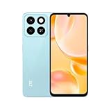 ZTE Smartphone Blade A55 mit Android 14 (17,14 cm (6,75 Zoll) HD+-Display, 4G LTE, 4GB RAM, 64GB interner Speicher, 13MP Hauptkamera mit KI-Funktion und 8MP Frontkamera, Dual SIM, 2024) Blau