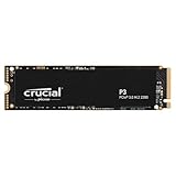 Crucial P3 500GB M.2 PCIe Gen3 NVMe Interne SSD 3D NAND, bis zu 3500MB/s - CT500P3SSD8