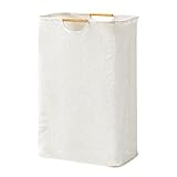 Fousenuk Wäschekorb Faltbarer Geflochten Oxford-Gewebe...