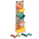 2 Pcs Auto Rampenbahn Spielzeug,Rennbahn-Spielzeug für Kleinkinder mit 4 Rennautos - Pädagogisches DIY-Rennstreckenspielzeug mit 4 Rennwagen für Kinder, Kleinkinder Liubivuk