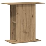 vidaXL Aquariumständer Artisan-Eiche 36x75x72,5 cm Holzwerkstoff, Aquarienschrank, Aquarienunterschrank, Aquarienständer, Aquariumunterschrank