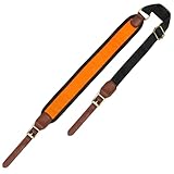 GUGULUZA Gepolstert Gewehrgurt Gewehrriemen mit Zwei Lederspitze Gun Sling Strap
