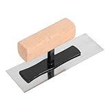 VALICLUD Kleiner Edelstahl Glättkelle Klein Flexible Gipskelle für Künstlerfarben Kieselgur Langlebiges Handwerkzeug zum Verputzen und Detailarbeiten