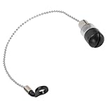 SALALIS Angelsignal-Erinnerung, Präziser Fang, Weicher Karpfen-Bissanzeiger für Nachtangelausrüstung. ABS und Edelstahl (Weiß)