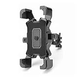 NLNPFGHVZY Handyhalter Motorrad 360 Grad Drehen Elektro-Fahrrad-Telefonhalter Reiten MTB Bike Moto Motorrad Standhalterung rutschfeste Radfahren Lenker Halter Handy